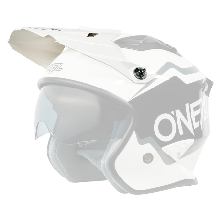 0635-070 Visiera VOLT Casco CORP bianco/nero