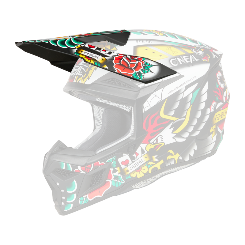 0625-320 Casco Visor 3SRS Youth INKED multi
