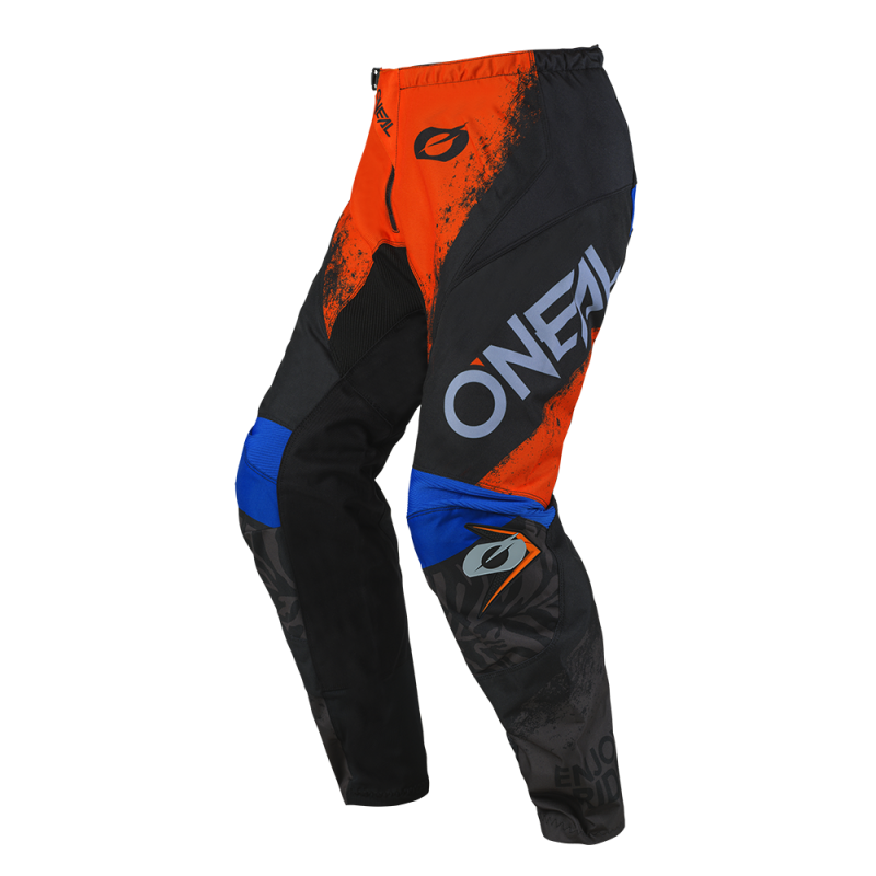 E024-1340 Pantaloni ELEMENT SHOCKER nero/arancione 40/56