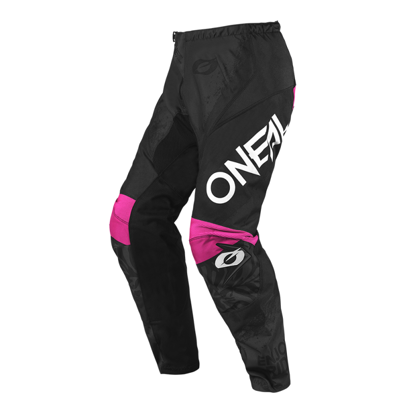 E024-7130 Pantaloni da donna ELEMENT SHOCKER nero/rosa 30/36