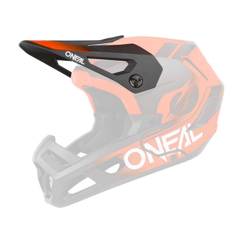 0541-210 Casco Visor SL1 STRIKE nero/rosso