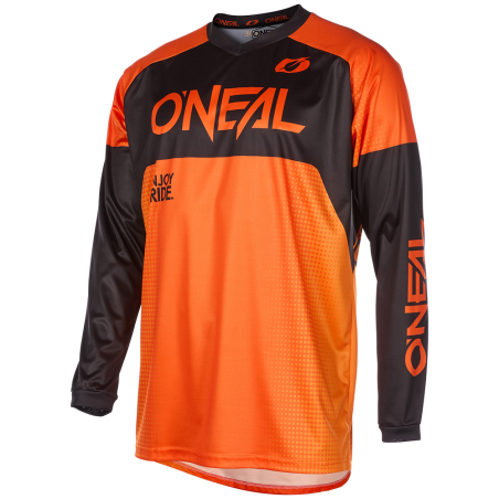 R001-263 Maglia MATRIX RIDEWEAR arancione/nero M