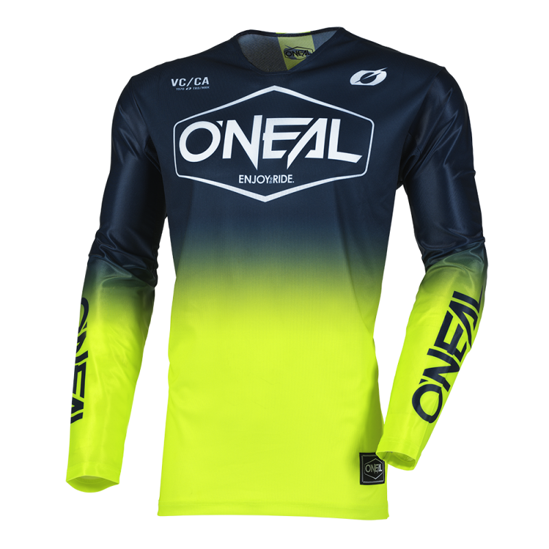 M006-035 Maglia MAYHEM HEXX blu/giallo neon XL