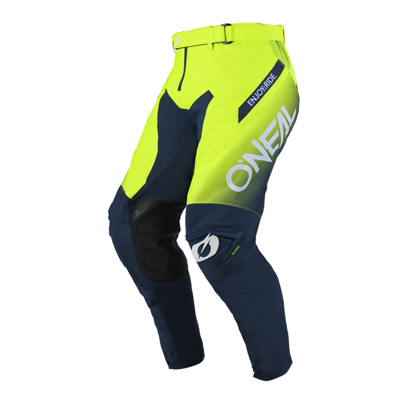 M024-0338 Pantaloni MAYHEM HEXX blu/giallo neon 38/54
