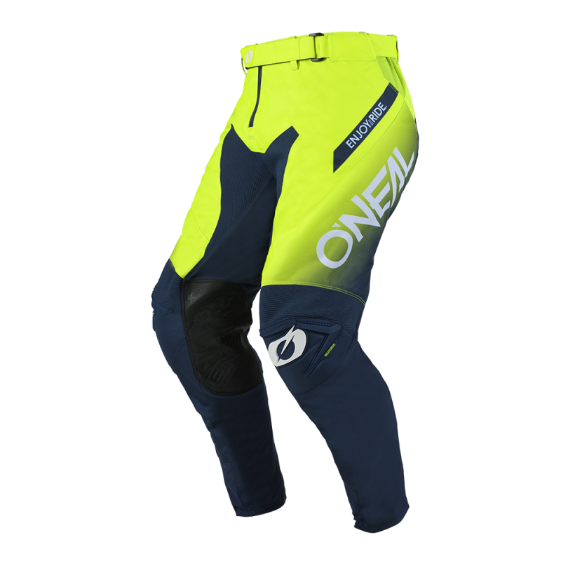 M024-0340 Pantaloni MAYHEM HEXX blu/giallo neon 40/56