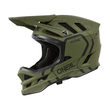 0453-075 Casco BLADE Polyacrylite STRIKE oliva/nero XL (61/62 cm)