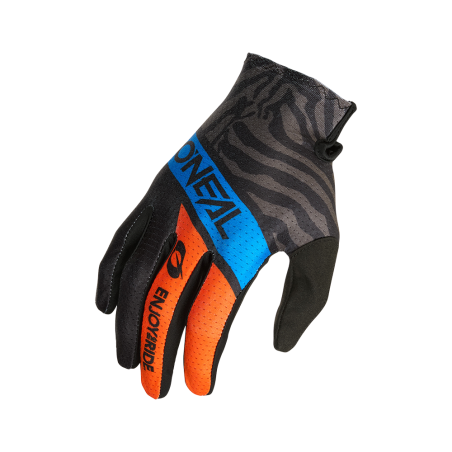 0391-488 Guanto MATRIX SHOCKER blu/arancione S/8