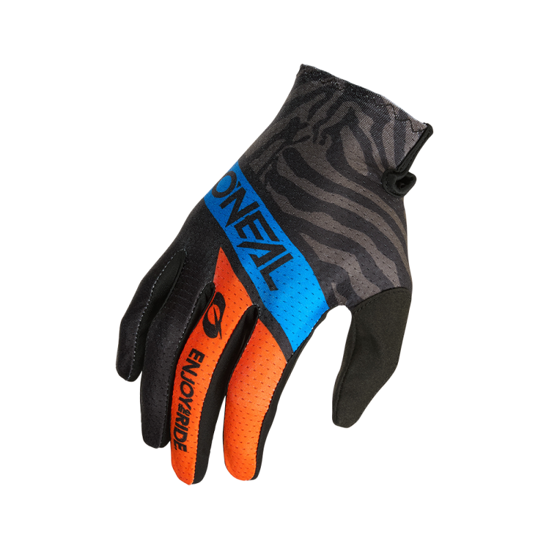 0391-485 Guanto da bambino MATRIX SHOCKER blu/arancione M/5