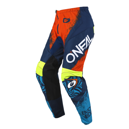 E024-1627 Pantaloni da ragazzo ELEMENT SHOCKER blu/arancione 28 (170/176)