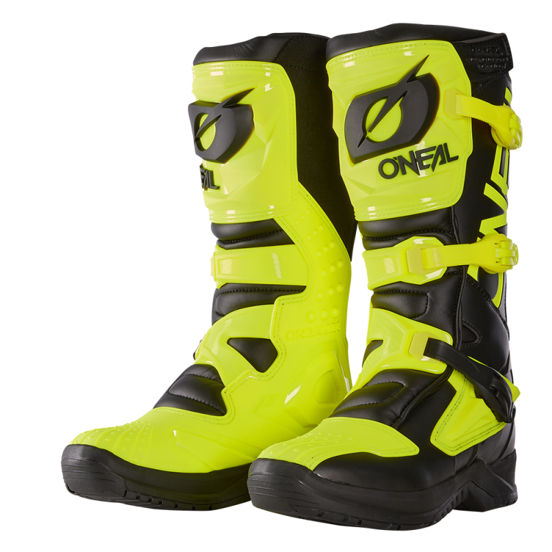 0339-1505 Stivale RSX nero/giallo neon 44/10