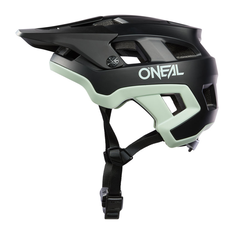 0510-042 Casco DEFENDER SOLID nero/menta XS/S/M (54-58 cm)