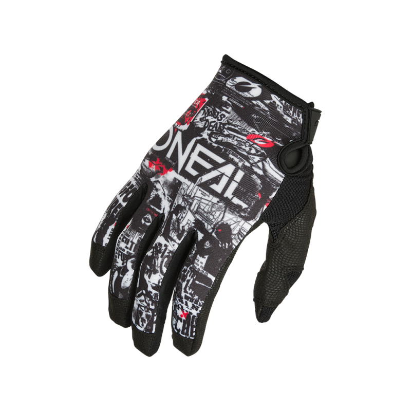 M031-031 MAYHEM Guanto ATTACK nero/bianco XL/10