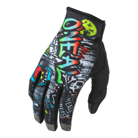 M031-050 Guanto MAYHEM RANCID nero/bianco L/9