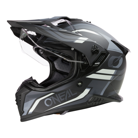 ASRS-121 Casco A-SRS SPIKE nero/grigio/bianco XS (53/54 cm)