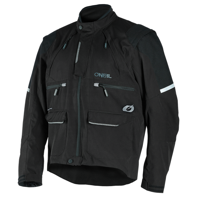 1102-004 Giacca Enduro EXT nera/grigia L