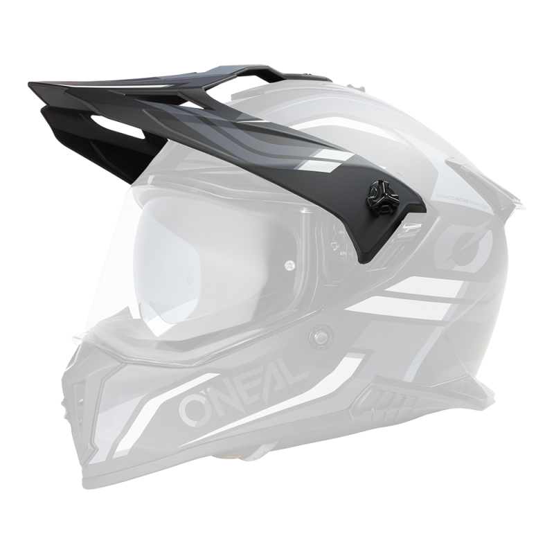 ASRS-120 Casco Visor A-SRS SPIKE nero/grigio/bianco