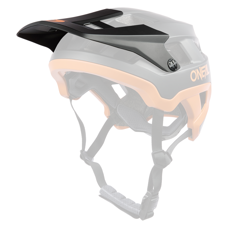 0510-030 Visiera per casco DEFENDER SOLID nero/arancione