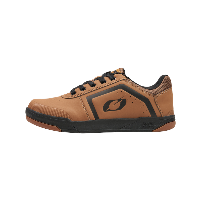 322-353 PINNED FLAT Pedal Shoe caramello/nero 47