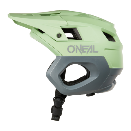 0538-031 Casco TRAPPER SOLID verde/grigio XS/S (54-56 cm)