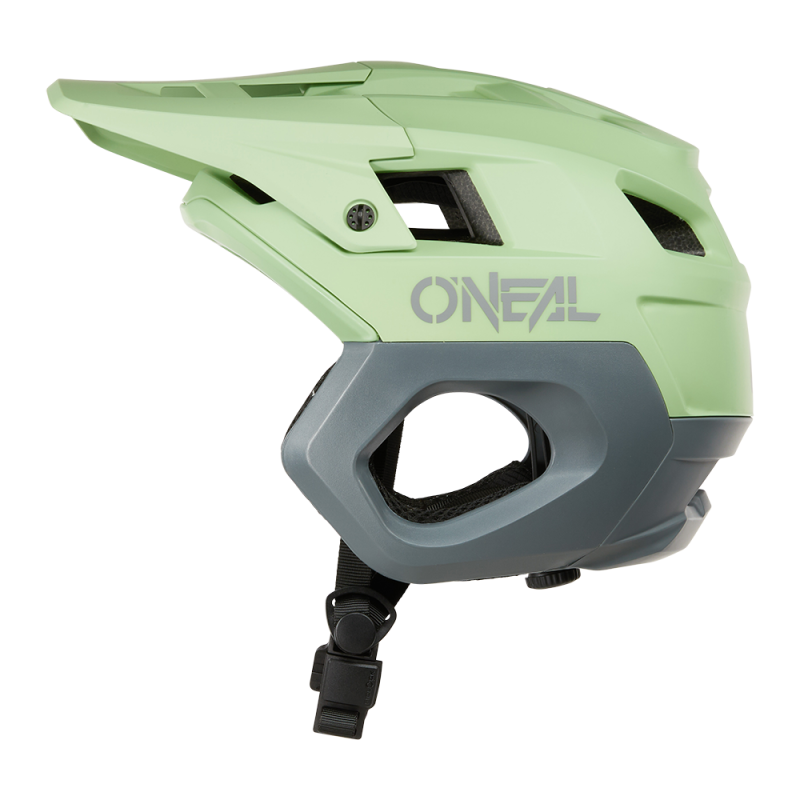 0538-035 Casco TRAPPER SOLID verde/grigio XL/XXL (60-62 cm)