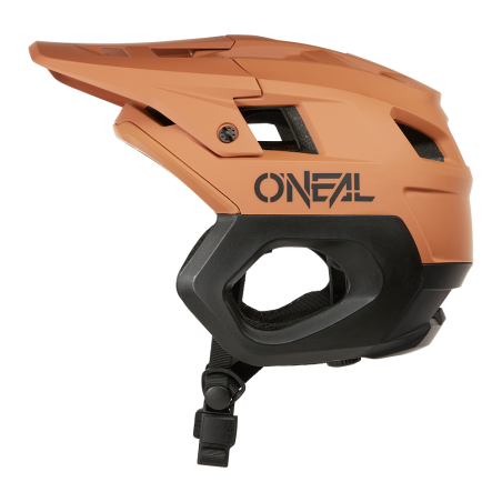 0538-023 Casco TRAPPER SOLID caramello/nero M/L (57-59 cm)