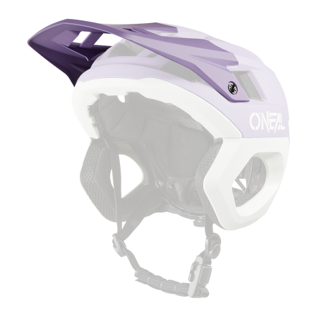 0538-040 Visiera per casco TRAPPER SOLID viola/grigio chiaro