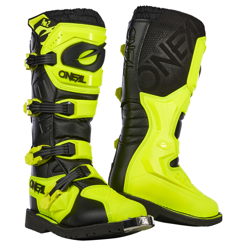 0335-065 Stivale RIDER PRO 2 giallo neon 49/15