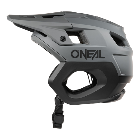 0538-051 Casco TRAPPER SOLID grigio/nero XS/S (54-56 cm)