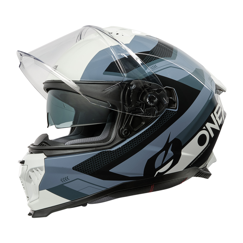 0702-165 Casco CHALLENGER EXO nero/grigio/grigio chiaro XL (61/62 cm)