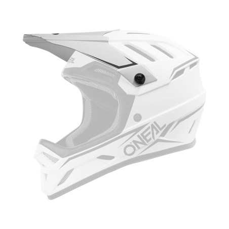 0500-040 Visiera BACKFLIP Casco SOLID bianco