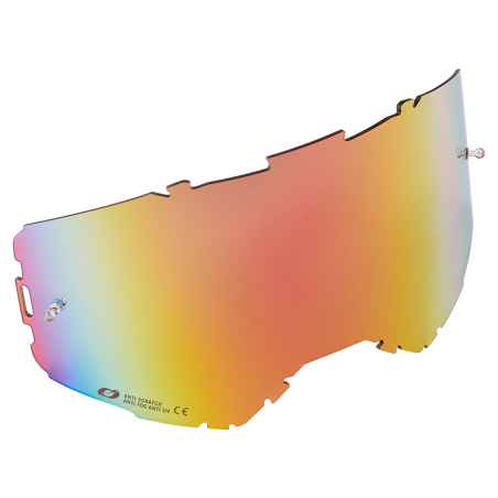 6036-953 Lente di ricambio per occhiali B-22 e B-33 rosso radio con perni a strappo