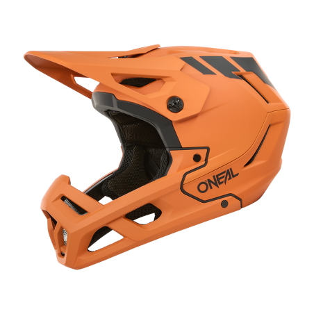 0541-312 Casco SL1 CREST arancione/nero S (55/56 cm)
