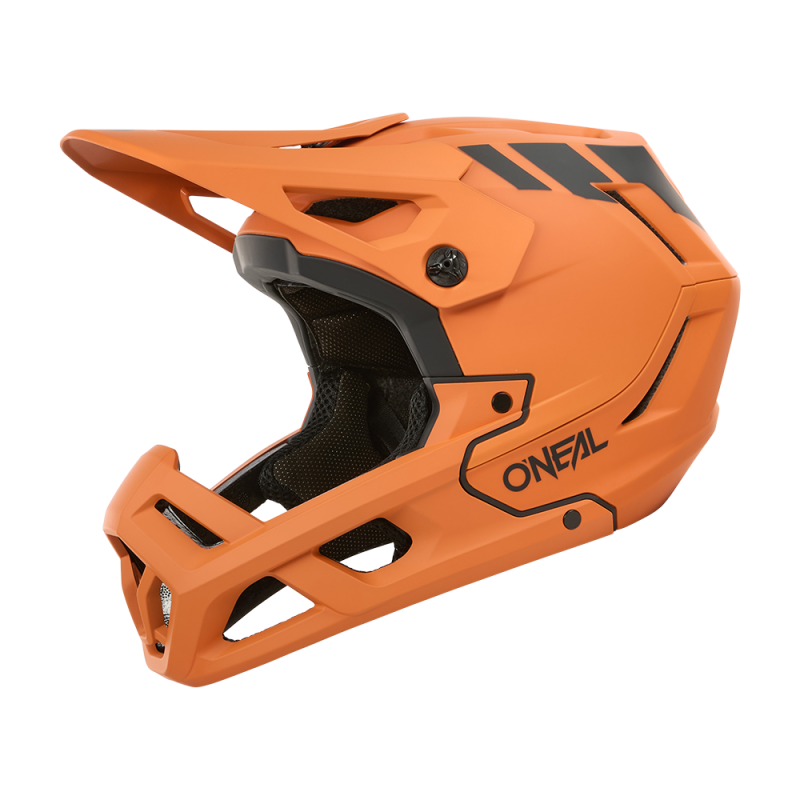 0541-313 Casco SL1 CREST arancione/nero M (57/58 cm)