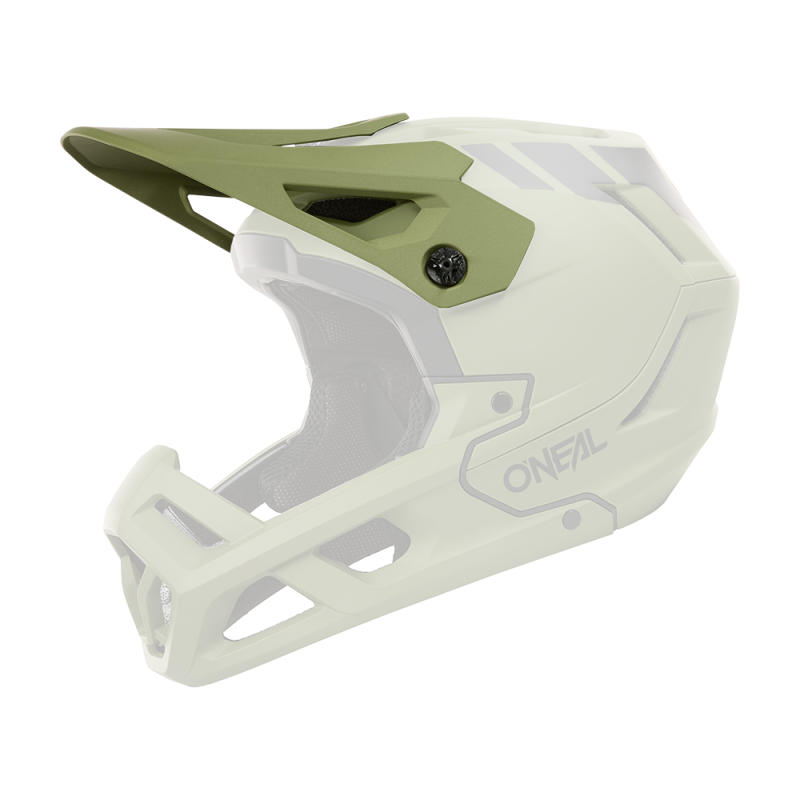 0541-320 Casco Visor SL1 CREST oliva/nero
