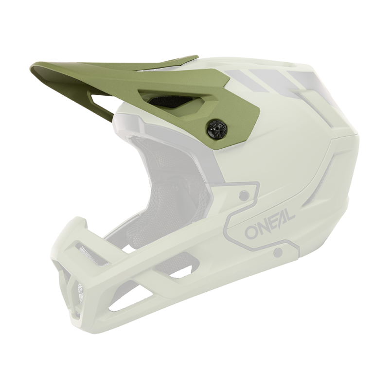 0541-320 Casco Visor SL1 CREST oliva/nero