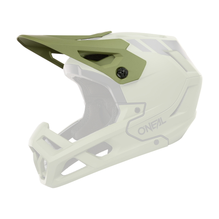 0541-320 Casco Visor SL1 CREST oliva/nero