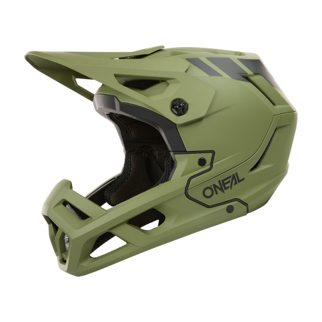 0541-321 Casco SL1 CREST oliva/nero XS (53/54 cm)