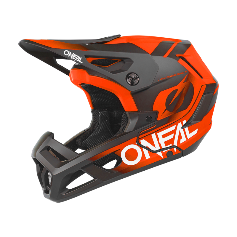 0541-211 Casco SL1 STRIKE nero/rosso XS (53/54 cm)