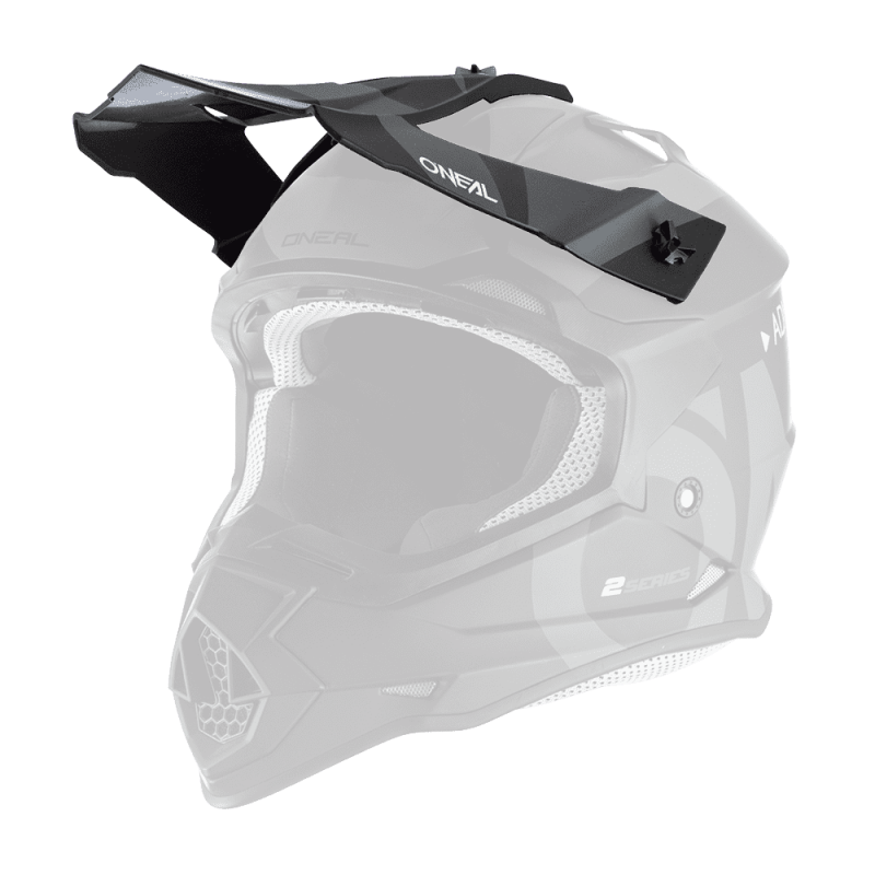 0200-S10 Casco Visor 2SRS SLICK nero/grigio