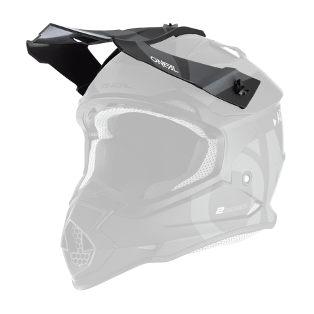 0200-S10 Casco Visor 2SRS SLICK nero/grigio