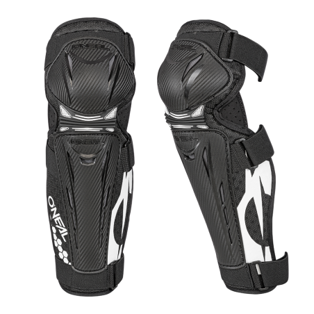 0248-806 Ginocchiera TRAIL FR Carbon Look nera/bianca XXL