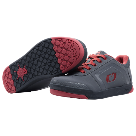 322-324 Scarpa per pedali PINNED FLAT grigio/rosso 36