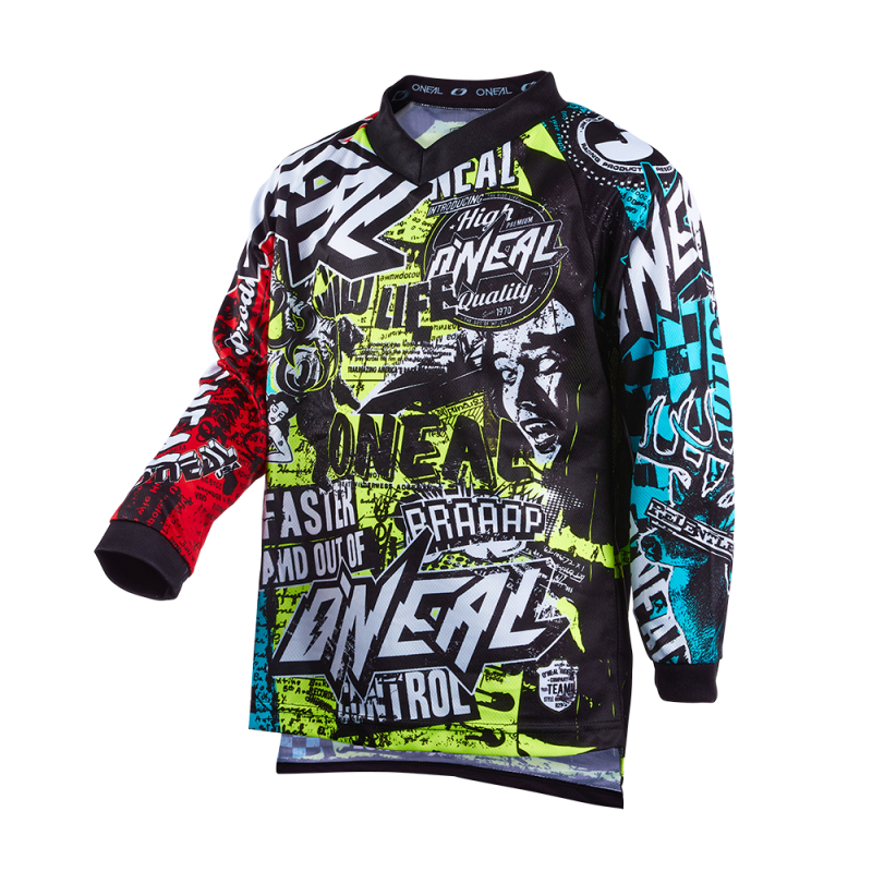 E003-812 Maglia da ragazzo ELEMENT WILD multi S