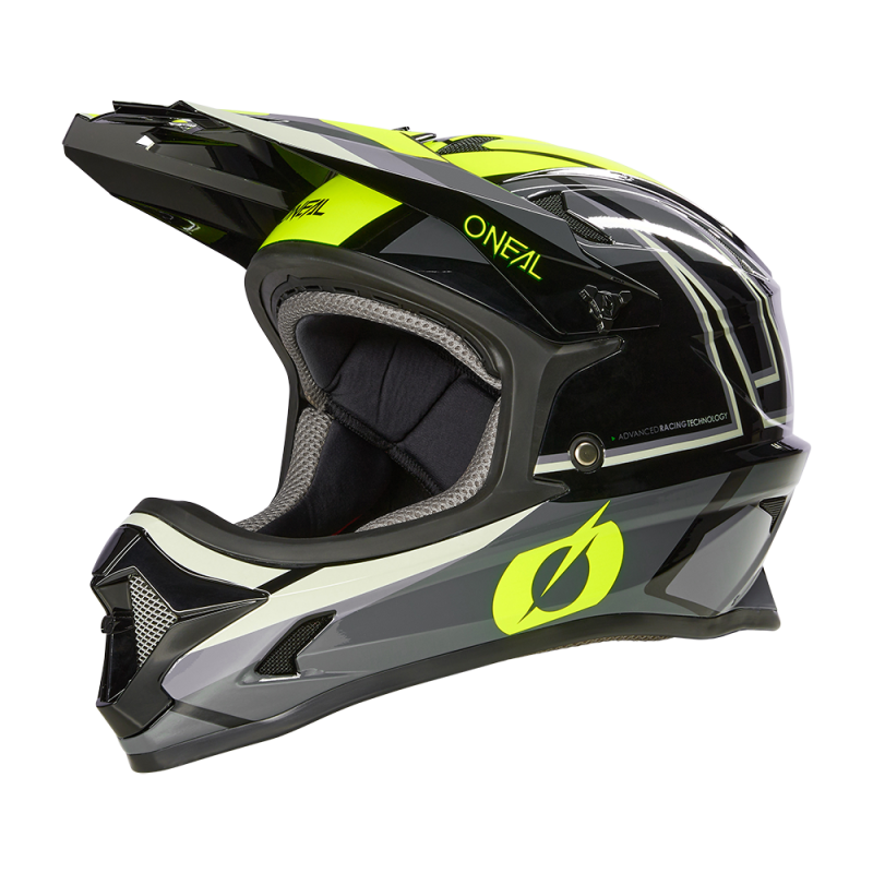 0481-062 Casco SONUS SPLIT nero/giallo neon S (55/56 cm)