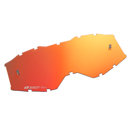 6029-914 Lente di ricambio per occhiali B-10 rosso radio con perni a strappo