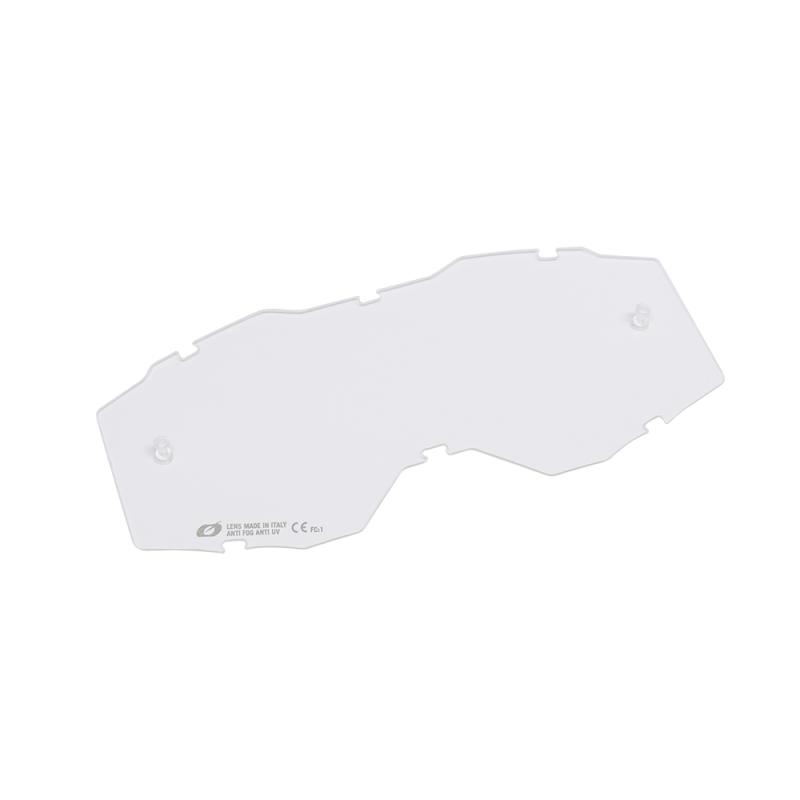 6029-921 Lente di ricambio per occhiali da sole B-10 Youth trasparente con perni a strappo