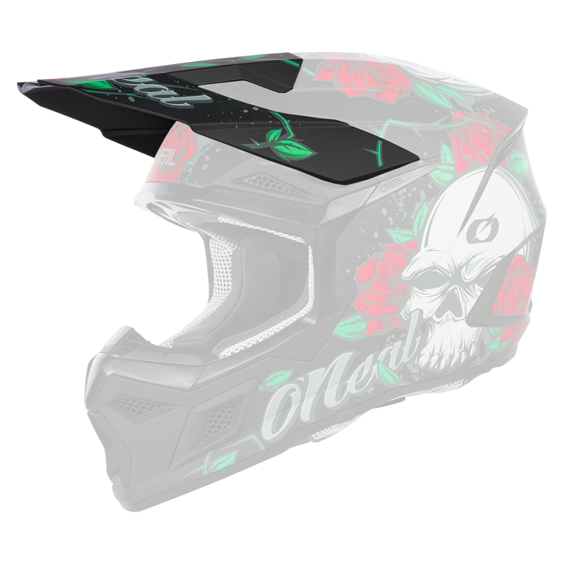 0625-130 Visiera 3SRS Casco MELANCIA nero/multi