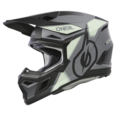 0625-295 Casco 3SRS VISION nero/grigio XL (61/62 cm)