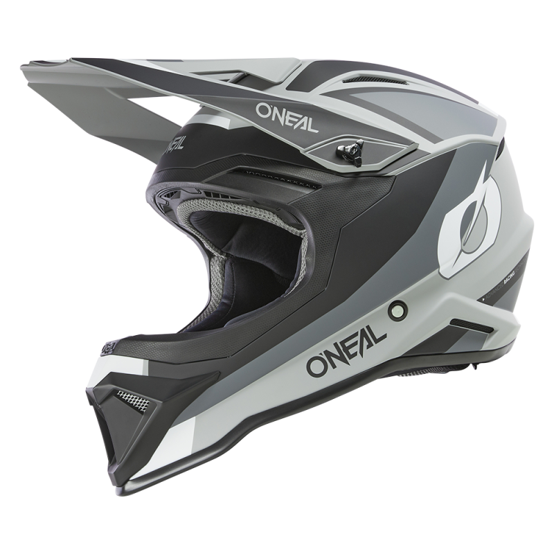 0634-303 Casco 1SRS STREAM nero/grigio M (57/58 cm)