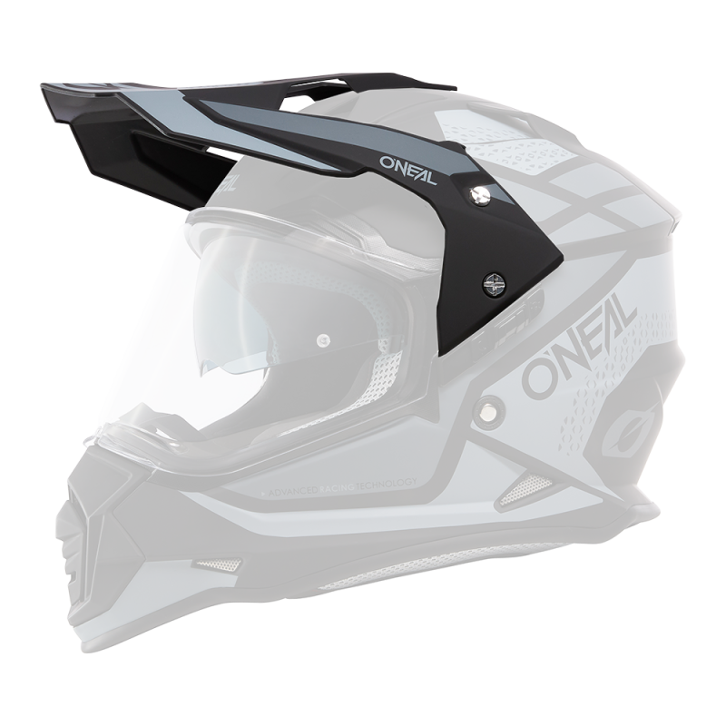 0818-080 Visiera SIERRA Casco R nero/grigio